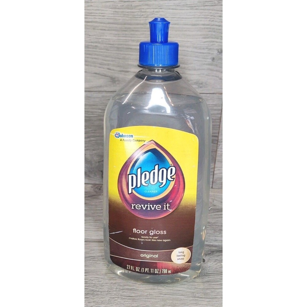 Pledge Revive It Floor Gloss 27oz Clear Original Shine Wood Laminate